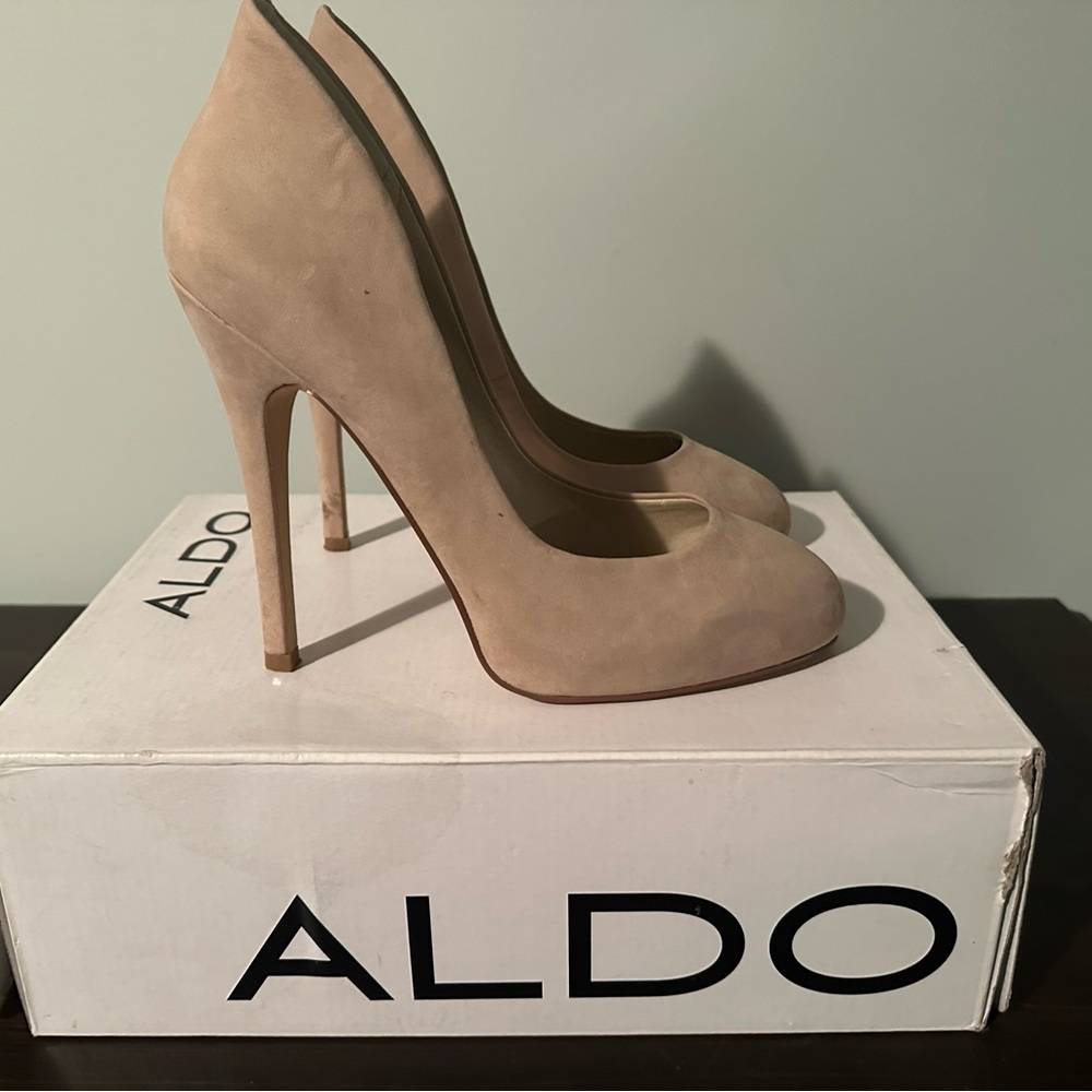 Aldo Suede High Heel